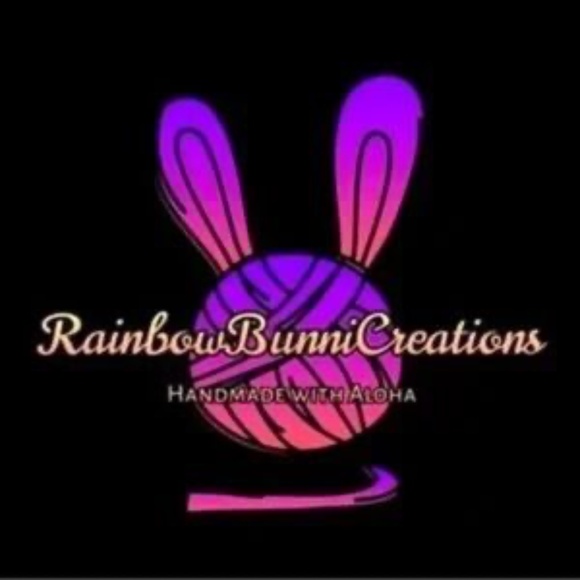 CROCHETED BUNNY SNAP CLIP: PINK/ PEACH - Picture 4 of 4